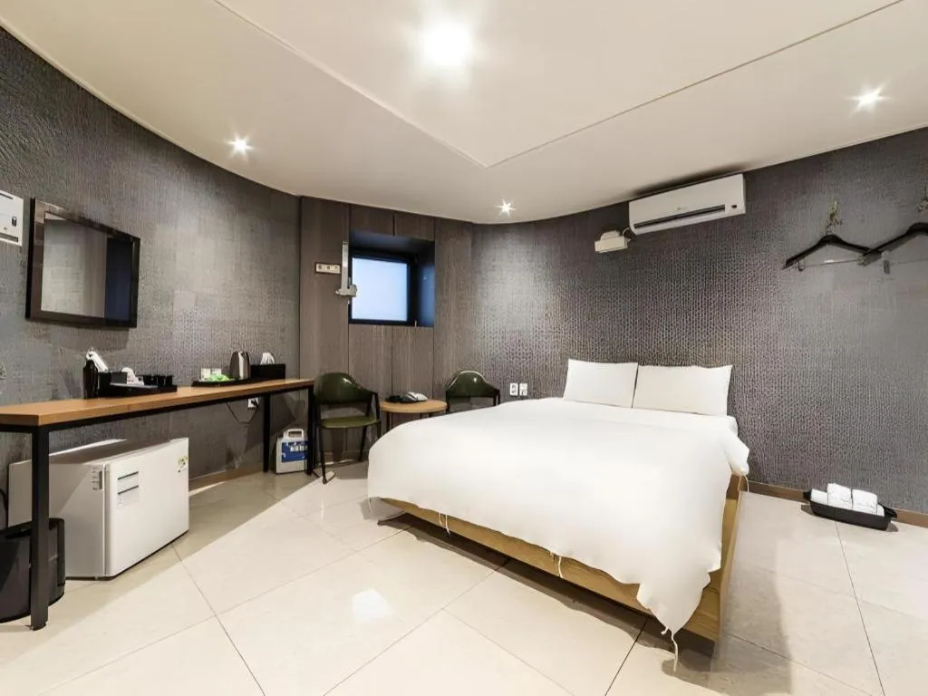 Bed in Hotel TreeShade Dongdaemun