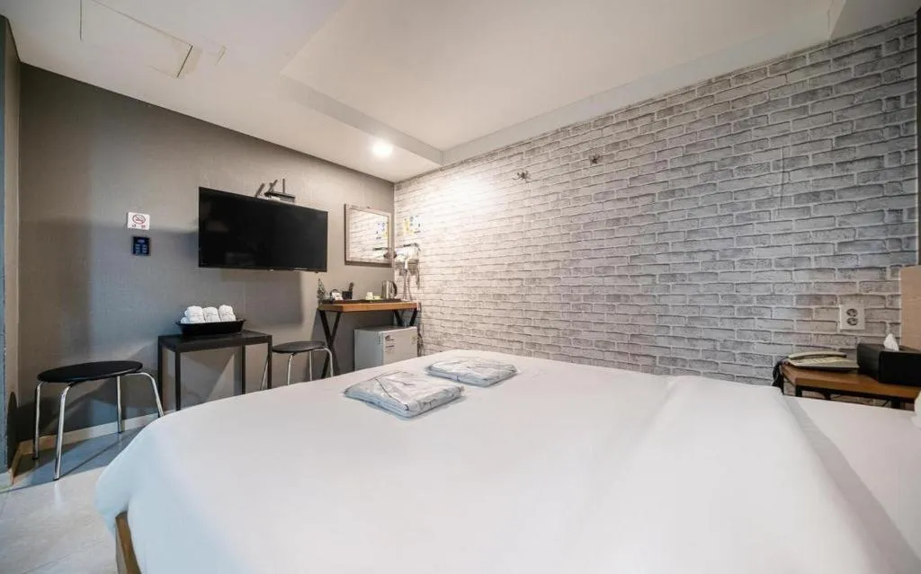 Bed in Hotel TreeShade Dongdaemun