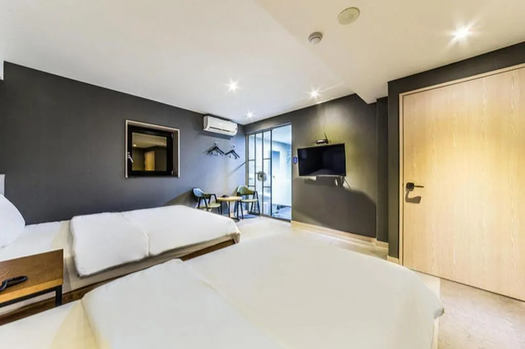 Bed in Hotel TreeShade Dongdaemun