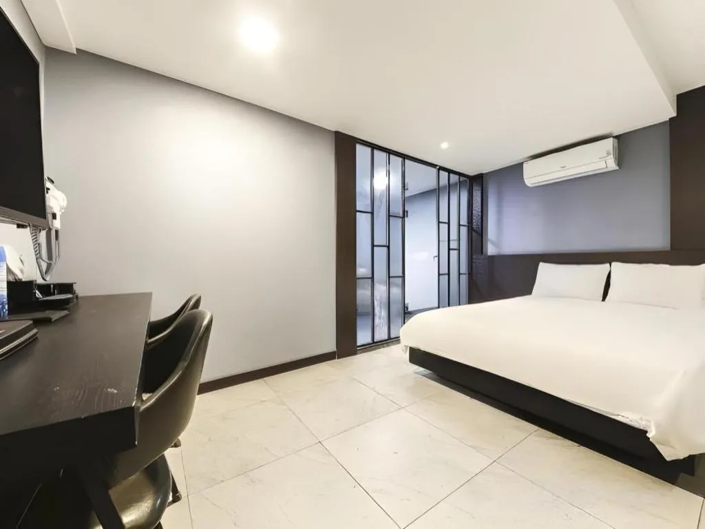 Bed in Hotel TreeShade Dongdaemun