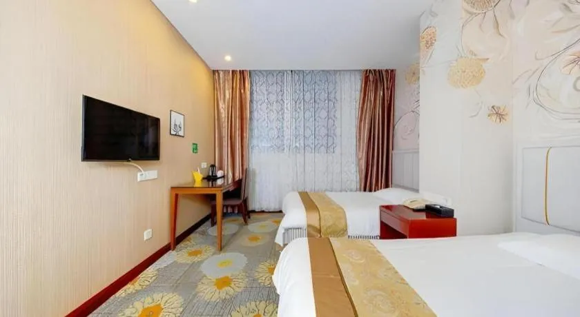 Bed in Junlai Hotel Pudong Airport Shanghai