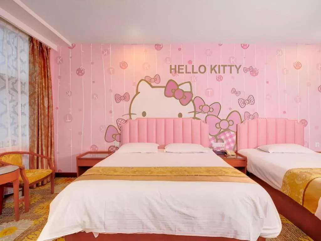 Bed in Junlai Hotel Pudong Airport Shanghai