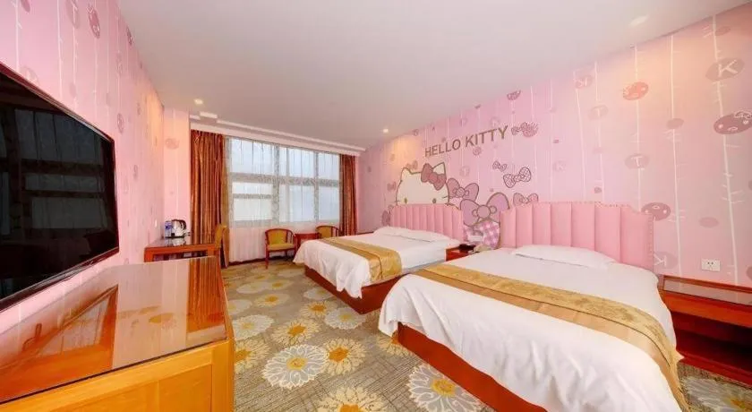 Bed in Junlai Hotel Pudong Airport Shanghai