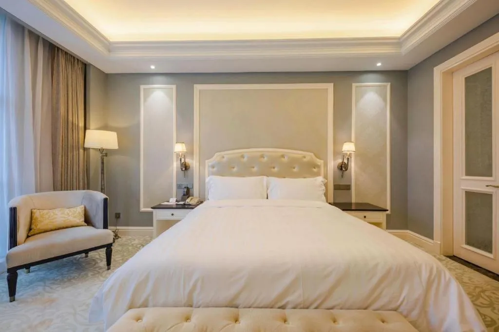 Bed in Yin Run Jin Jiang Castle Hotel