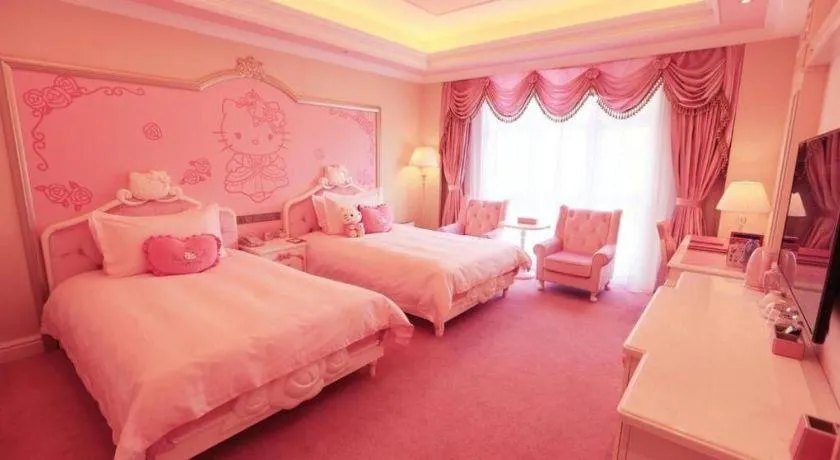 Bed in Yin Run Jin Jiang Castle Hotel