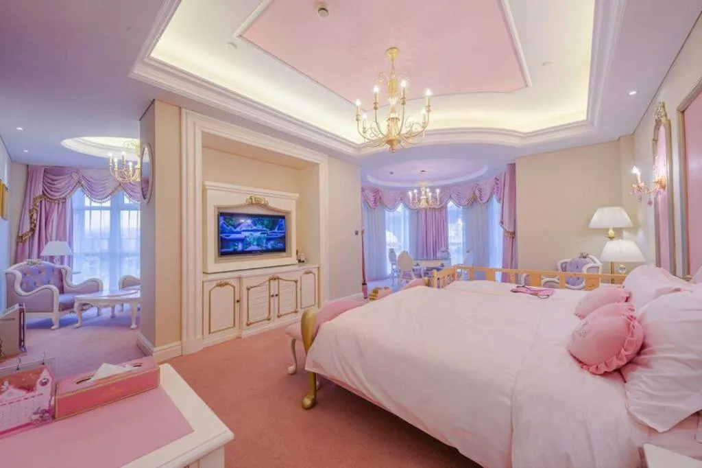 Bed in Yin Run Jin Jiang Castle Hotel