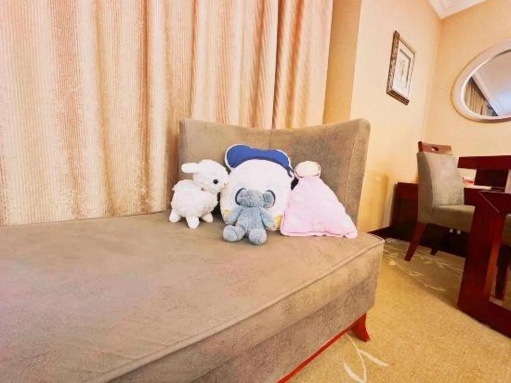 Bed in Urumqi Tianyuan Hotel