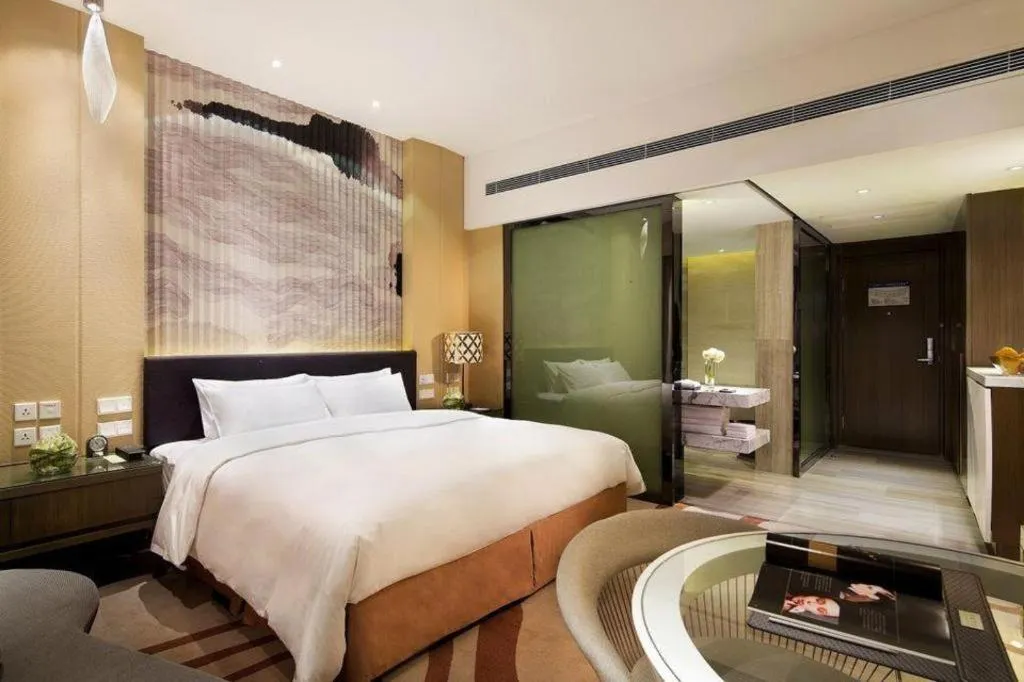 Bed in Urumqi Tianyuan Hotel