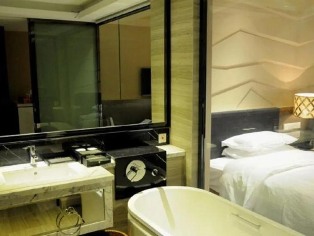 Bed in Urumqi Tianyuan Hotel