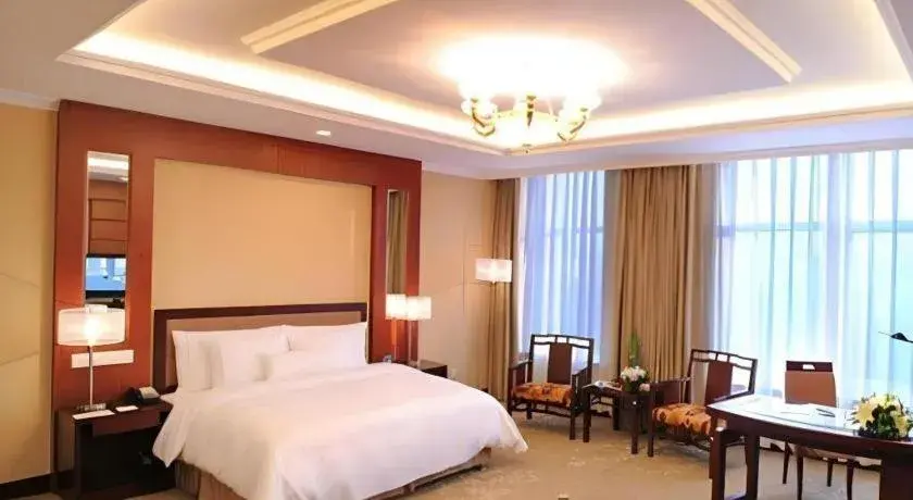 Bed in Urumqi Tianyuan Hotel Bed in Urumqi Tianyuan Hotel