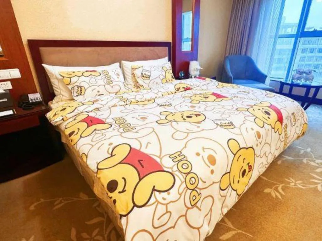 Bed in Urumqi Tianyuan Hotel