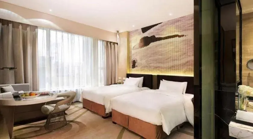 Bed in Urumqi Tianyuan Hotel Bed in Urumqi Tianyuan Hotel