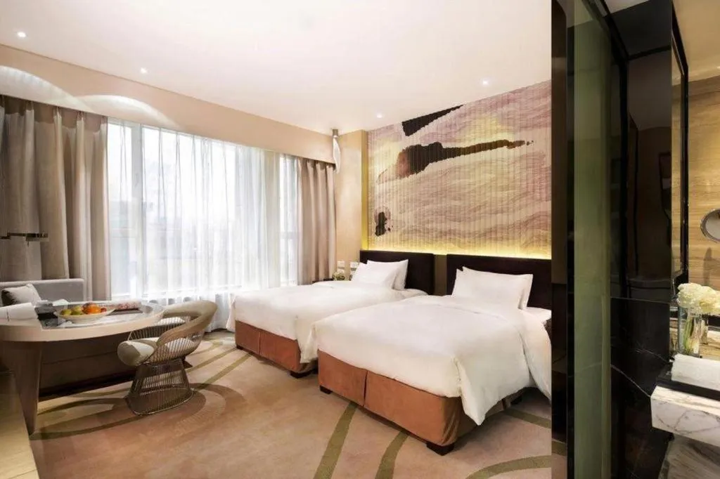 Bed in Urumqi Tianyuan Hotel