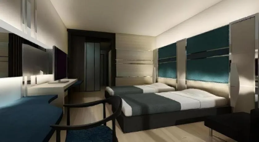 Bed in Alvarez Hotel