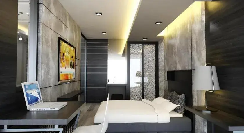 Bed in Alvarez Hotel Bed in Alvarez Hotel