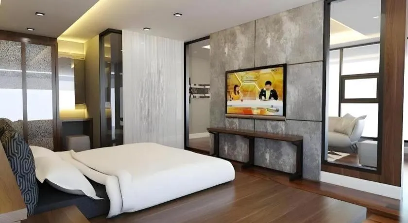 Bed in Alvarez Hotel