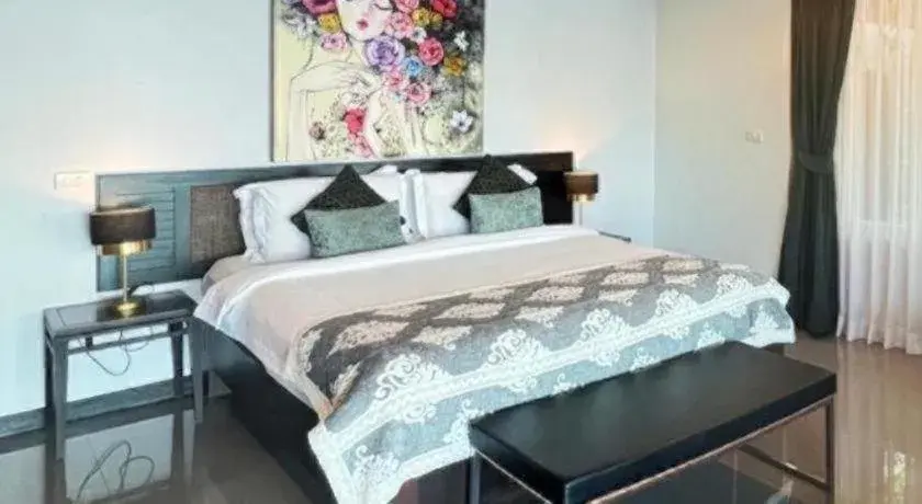 Bed in iL Mare Resort Bed in iL Mare Resort