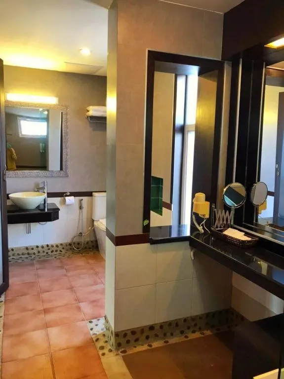 Bed in iL Mare Resort