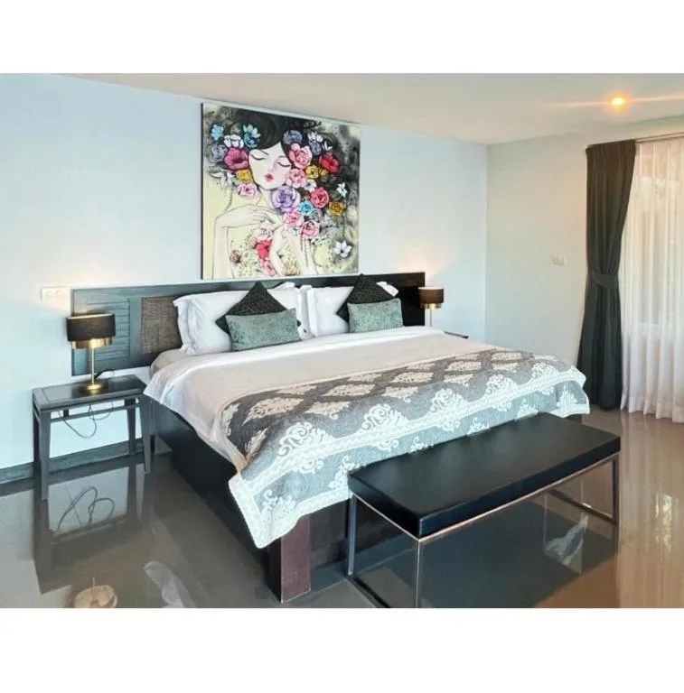 Bed in iL Mare Resort