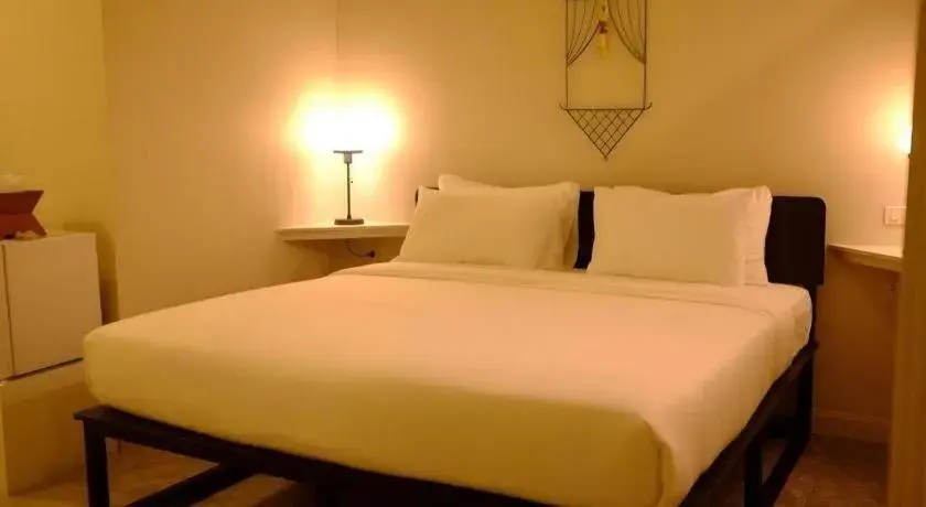 Bed in Silp-Pa Phra Nakhon Si Ayutthaya Hotel Bed in Silp-Pa Phra Nakhon Si Ayutthaya Hotel