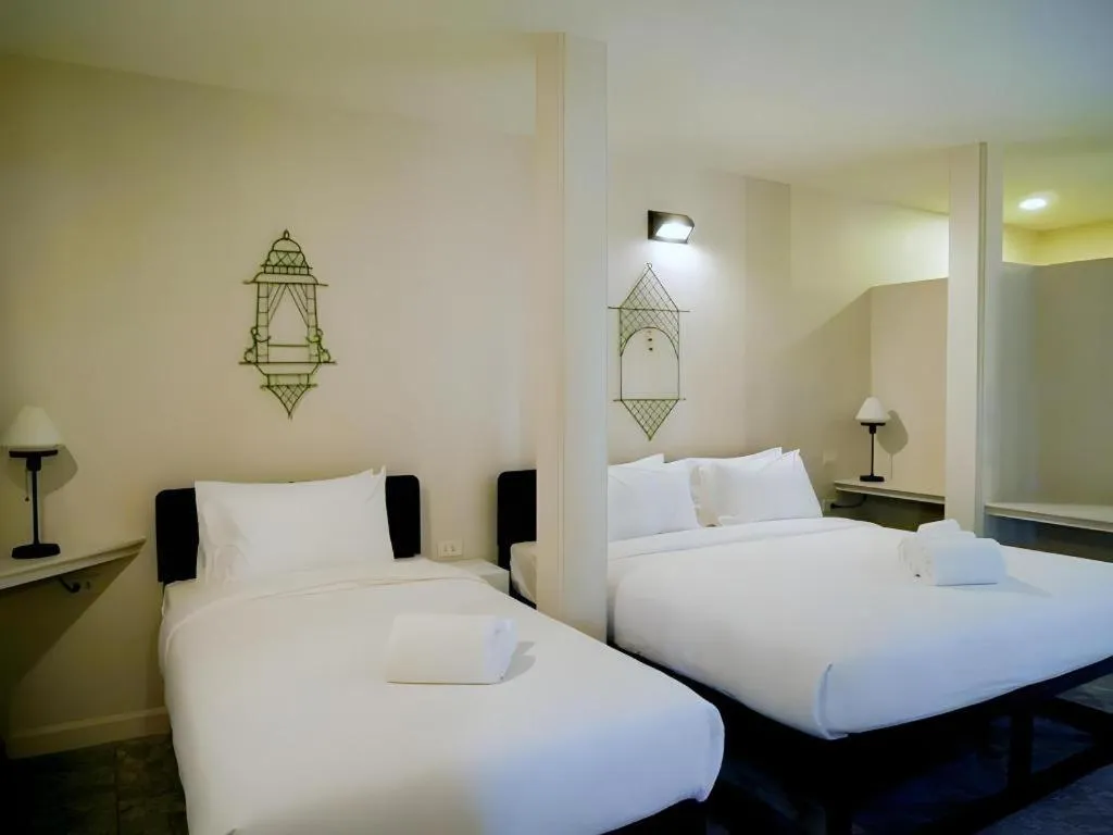 Bed in Silp-Pa Phra Nakhon Si Ayutthaya Hotel