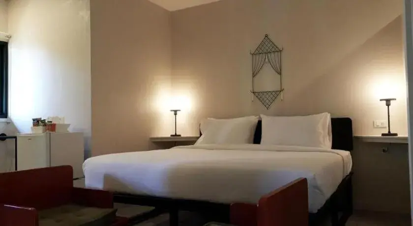 Bed in Silp-Pa Phra Nakhon Si Ayutthaya Hotel Bed in Silp-Pa Phra Nakhon Si Ayutthaya Hotel