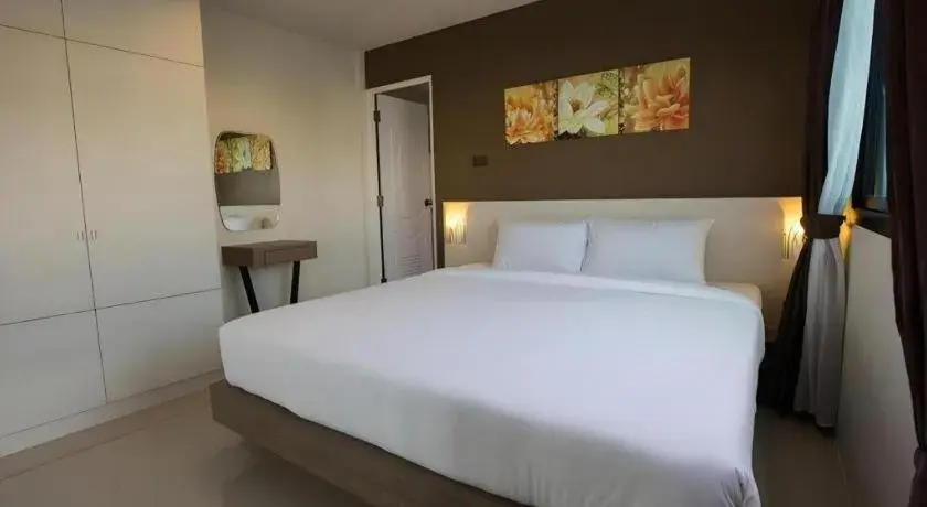 Bed in Bua Tara Resort Bed in Bua Tara Resort