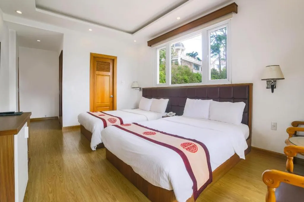 Bed in Nhat Vy Hotel