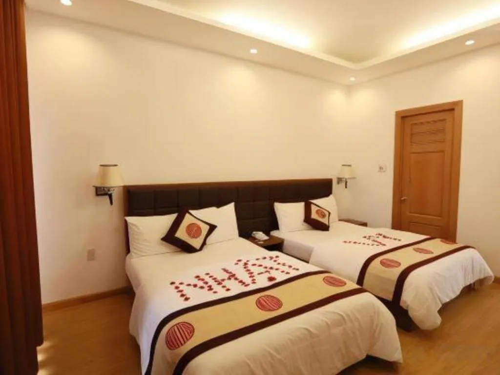 Bed in Nhat Vy Hotel