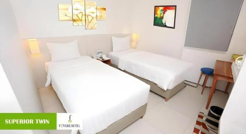 Bed in Fovere Hotel Palangkaraya