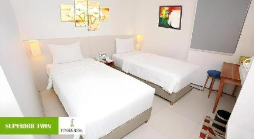 Bed in Fovere Hotel Palangkaraya