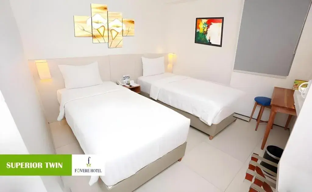 Bed in Fovere Hotel Palangkaraya Bed in Fovere Hotel Palangkaraya