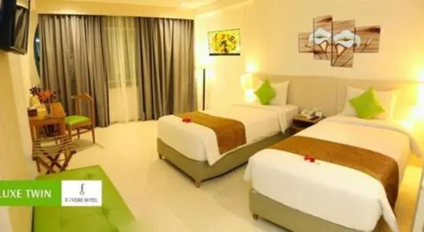 Bed in Fovere Hotel Palangkaraya Bed in Fovere Hotel Palangkaraya