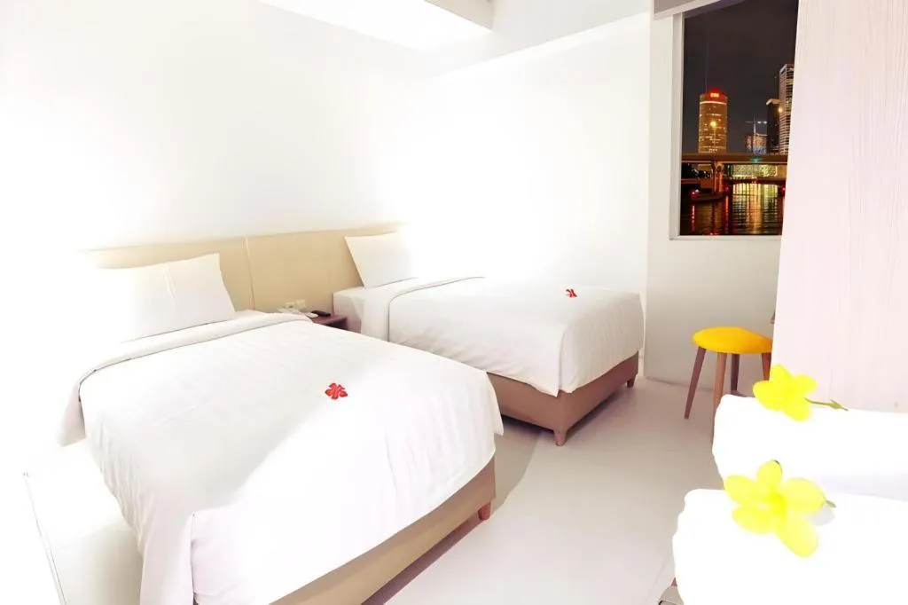 Bed in Fovere Hotel Palangkaraya