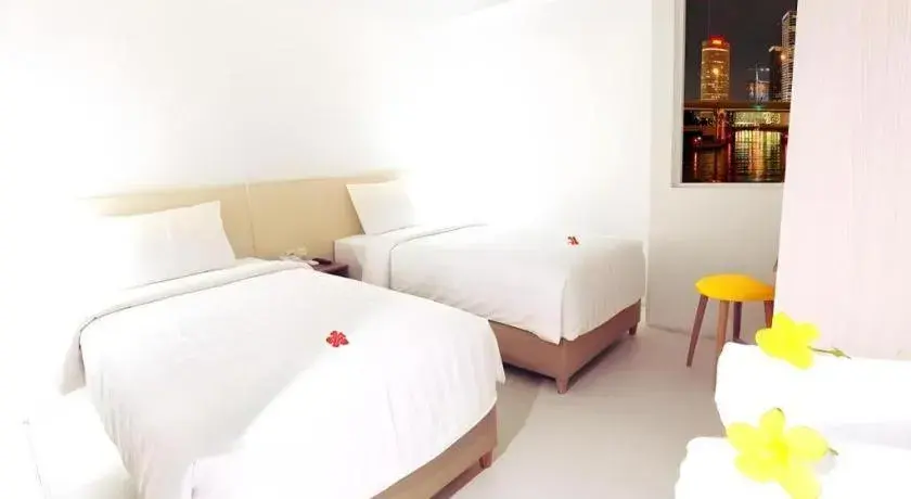 Bed in Fovere Hotel Palangkaraya Bed in Fovere Hotel Palangkaraya