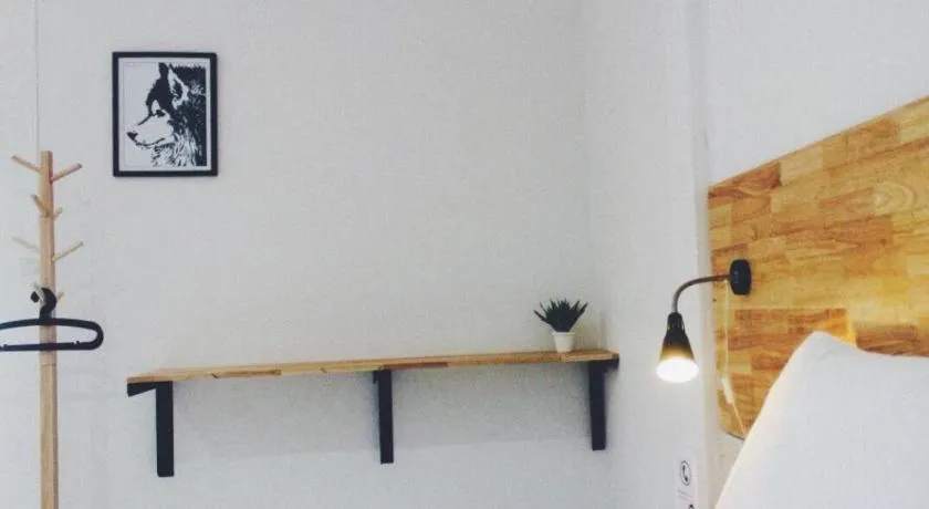 Bed in Maalamaii Hotel