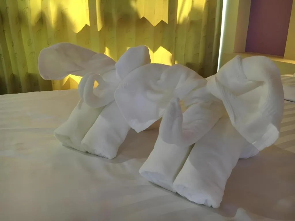 Bed in Na Tubthieng Boutique Resort Trang