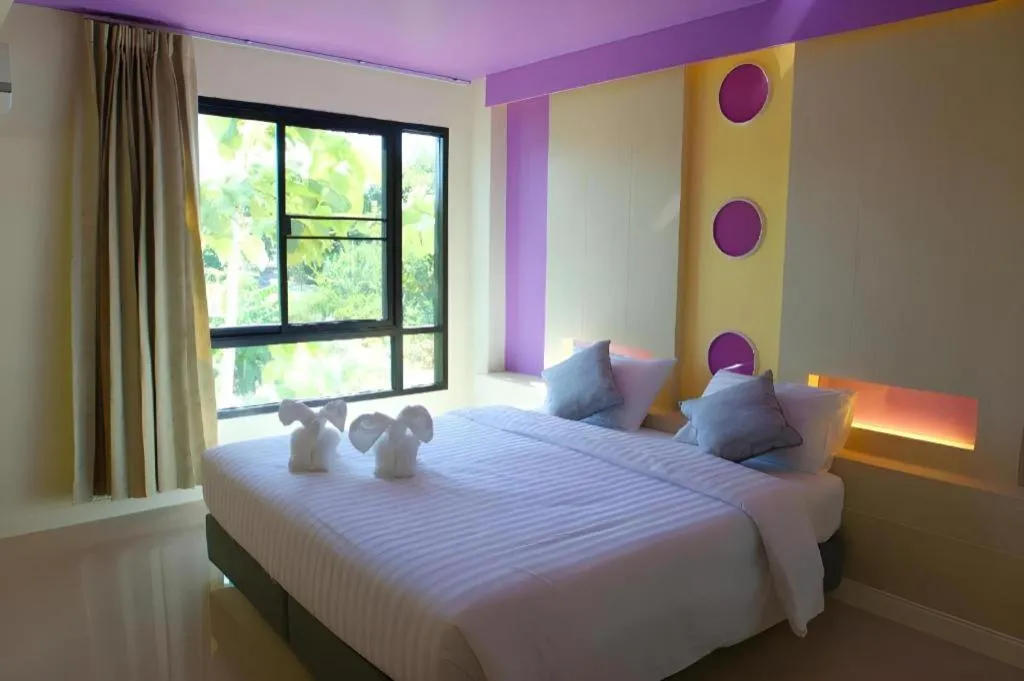 Bed in Na Tubthieng Boutique Resort Trang