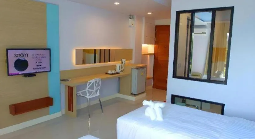 Bed in Na Tubthieng Boutique Resort Trang