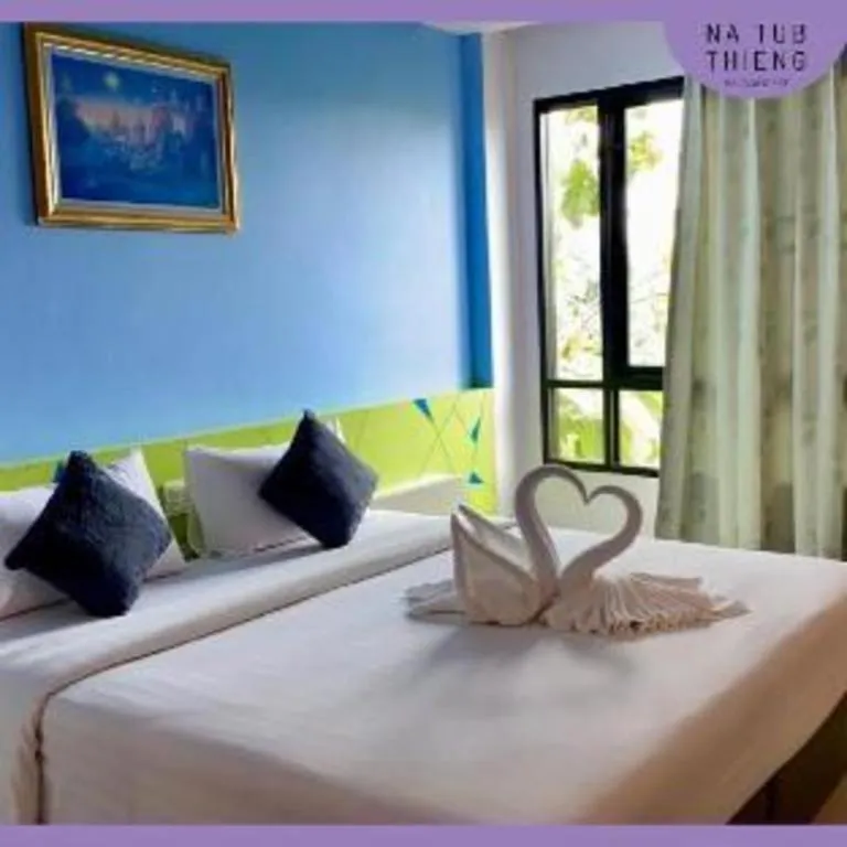 Bed in Na Tubthieng Boutique Resort Trang