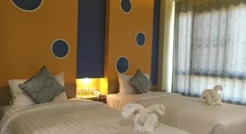 Bed in Na Tubthieng Boutique Resort Trang