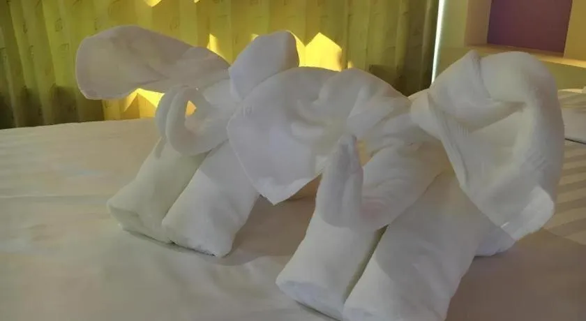 Bed in Na Tubthieng Boutique Resort Trang