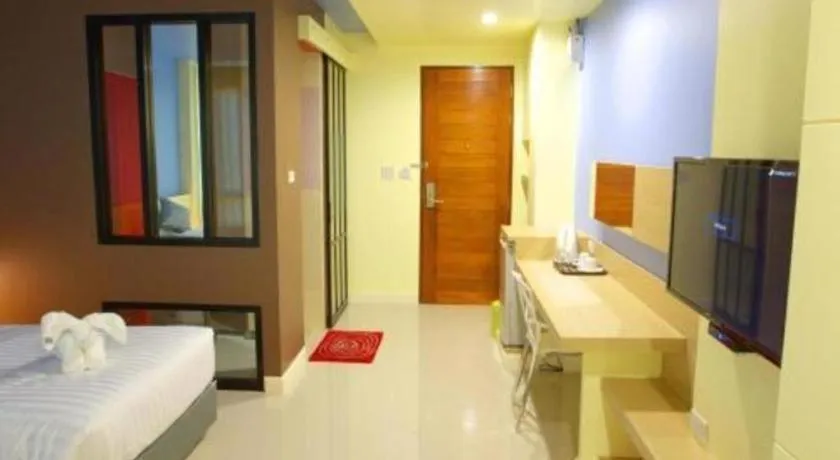 Bed in Na Tubthieng Boutique Resort Trang