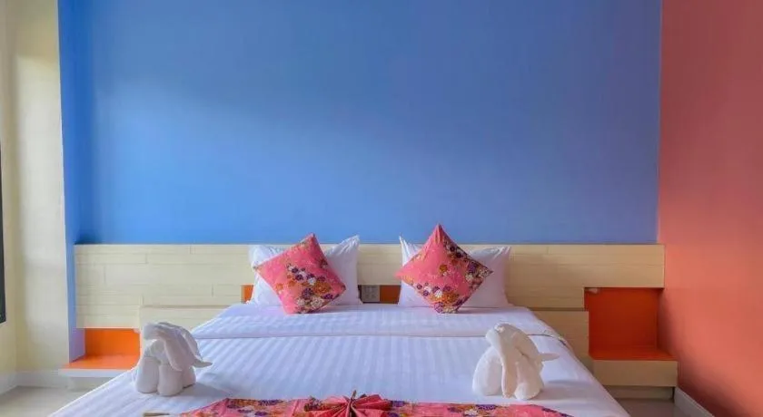 Bed in Na Tubthieng Boutique Resort Trang