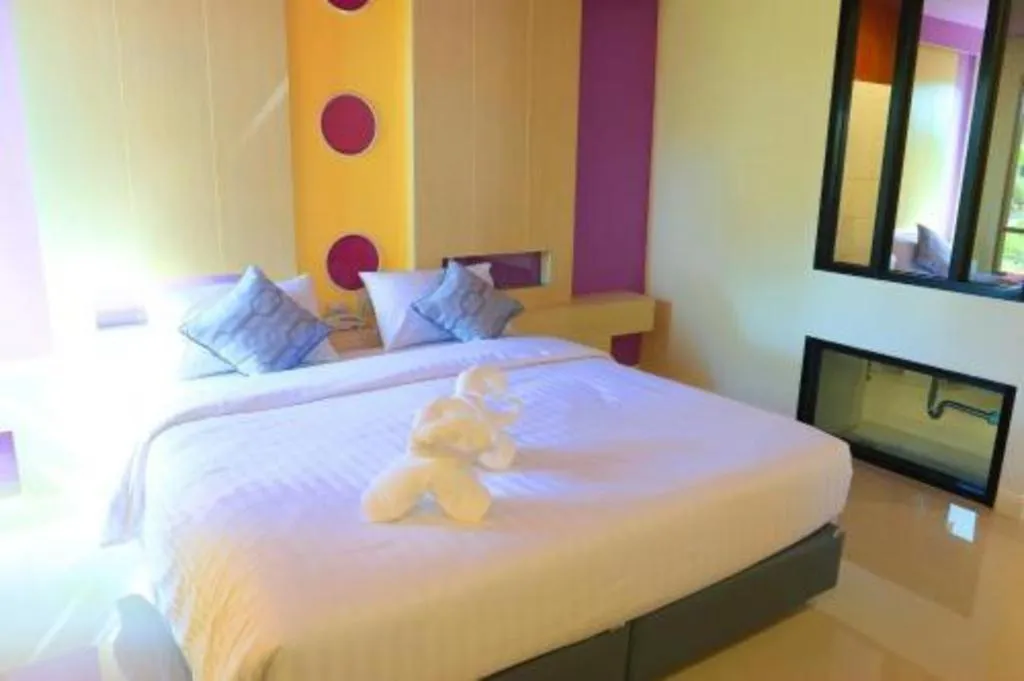 Bed in Na Tubthieng Boutique Resort Trang