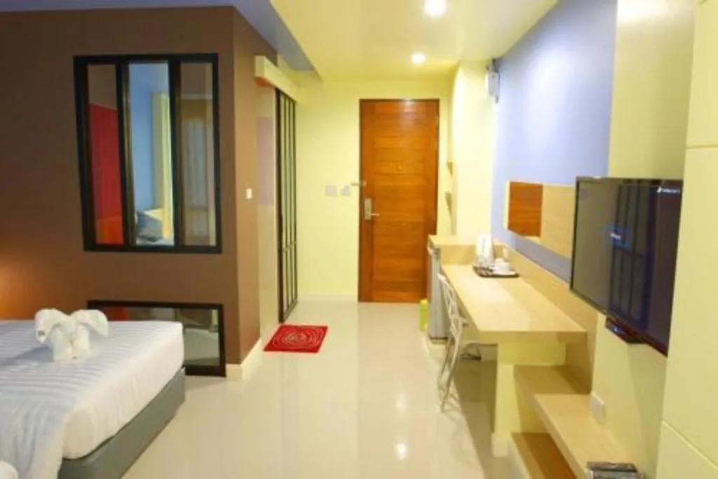 Bed in Na Tubthieng Boutique Resort Trang