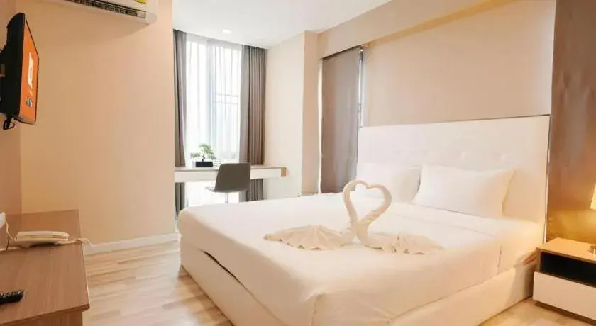 Bed in B2 Mountain Pano Residence Chiang Mai Bed in B2 Mountain Pano Residence Chiang Mai