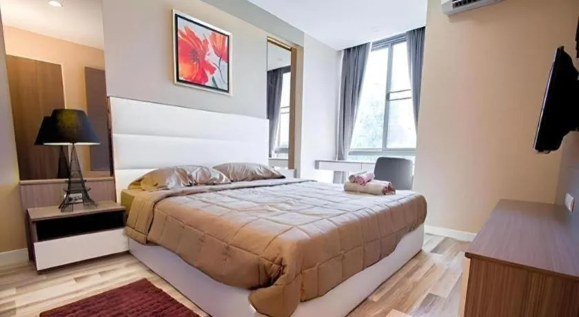 Bed in B2 Mountain Pano Residence Chiang Mai