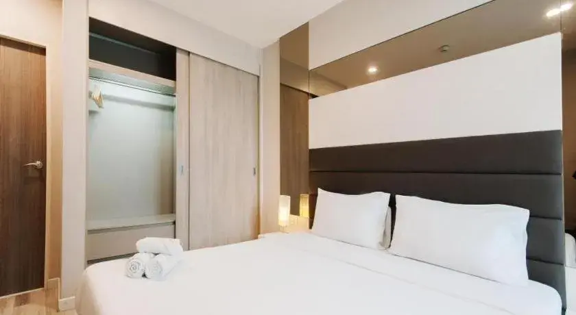 Bed in B2 Mountain Pano Residence Chiang Mai Bed in B2 Mountain Pano Residence Chiang Mai