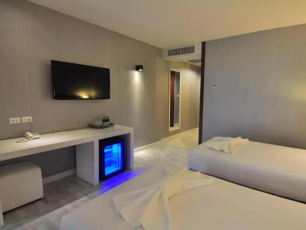 Bed in Tanzeno Hotel Bed in Tanzeno Hotel